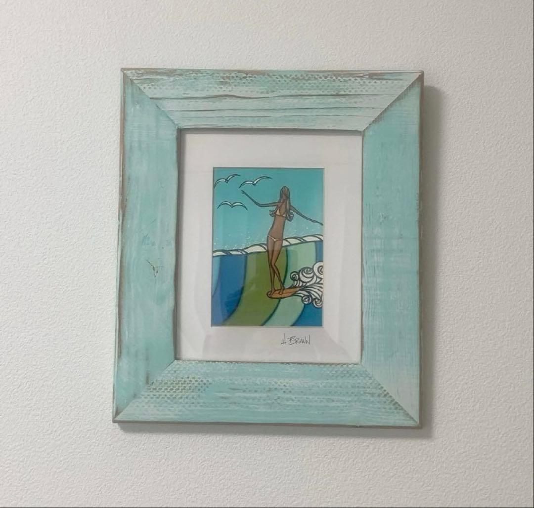 nobo　正規品　ヘザーブラウン ハワイアート