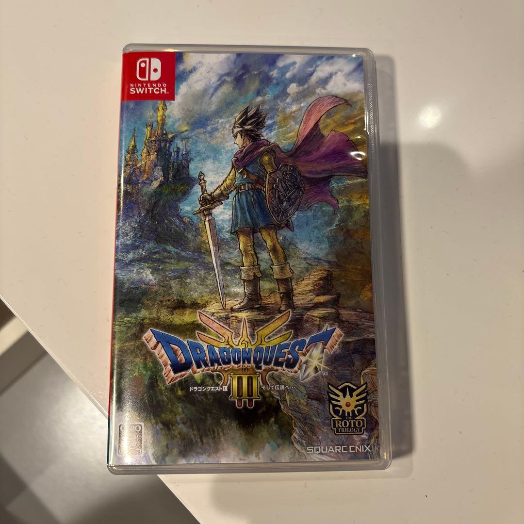 Nintendo Switch グレー 本体 ドラクエIII付き