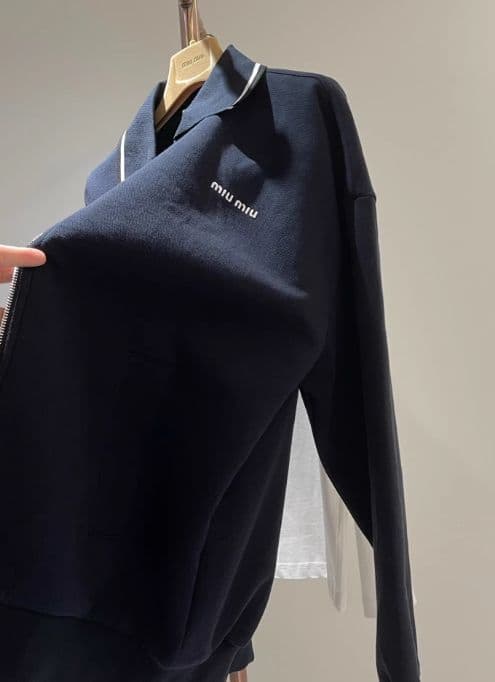 Miumiu ジップアップジャケット M