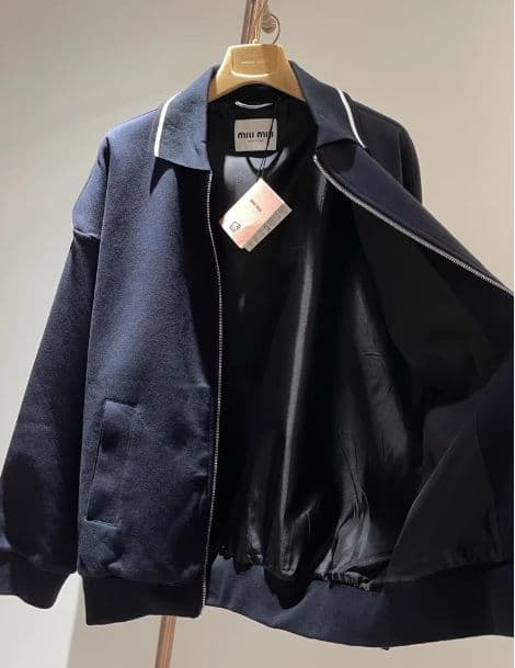 Miumiu ジップアップジャケット M