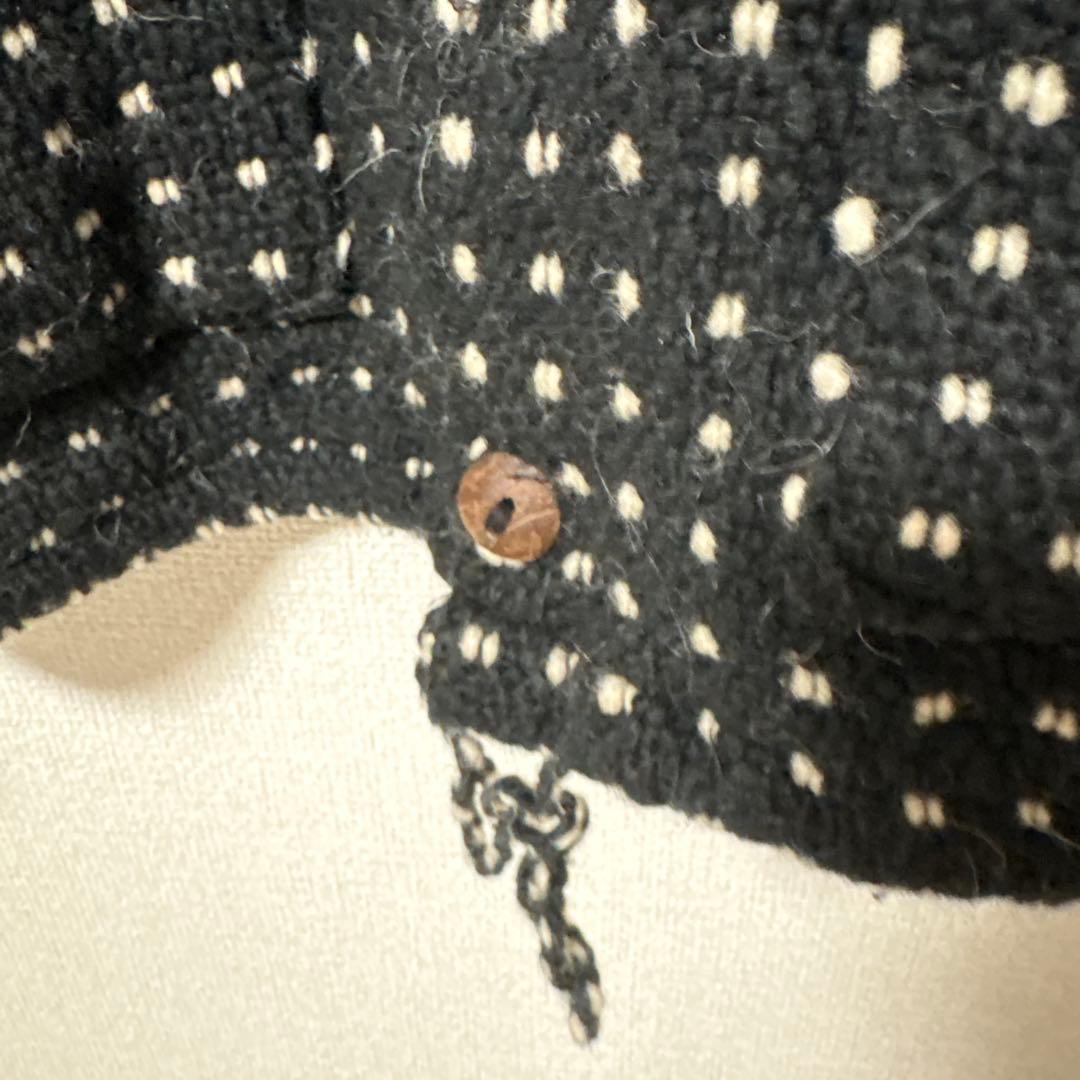 ARTESANIAS INDIGENAS エクアドルニット　バーズアイ