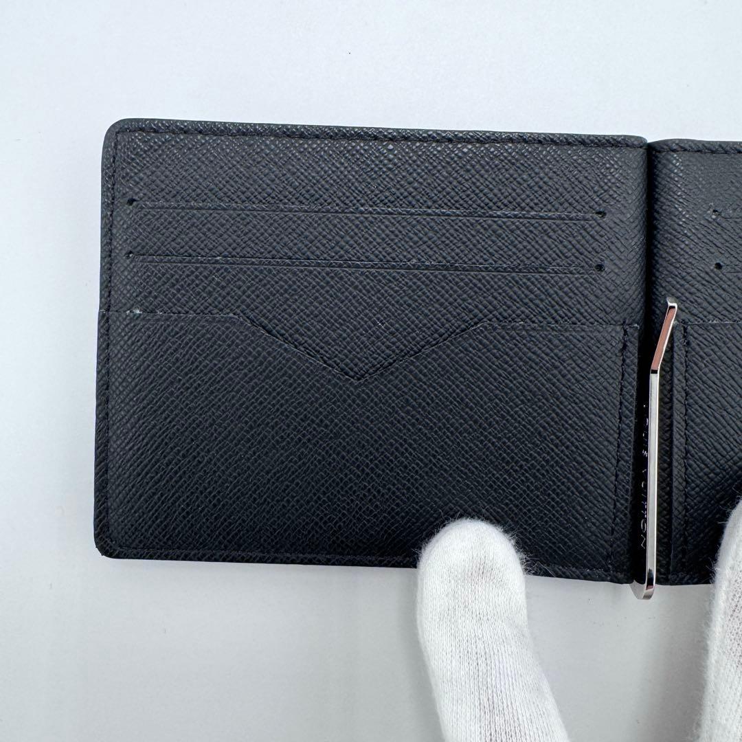 【超美品】ヴィトン タイガ ポルトフォイユ パンス マネークリップ M62978