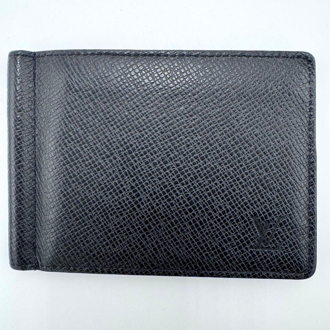 【超美品】ヴィトン タイガ ポルトフォイユ パンス マネークリップ M62978