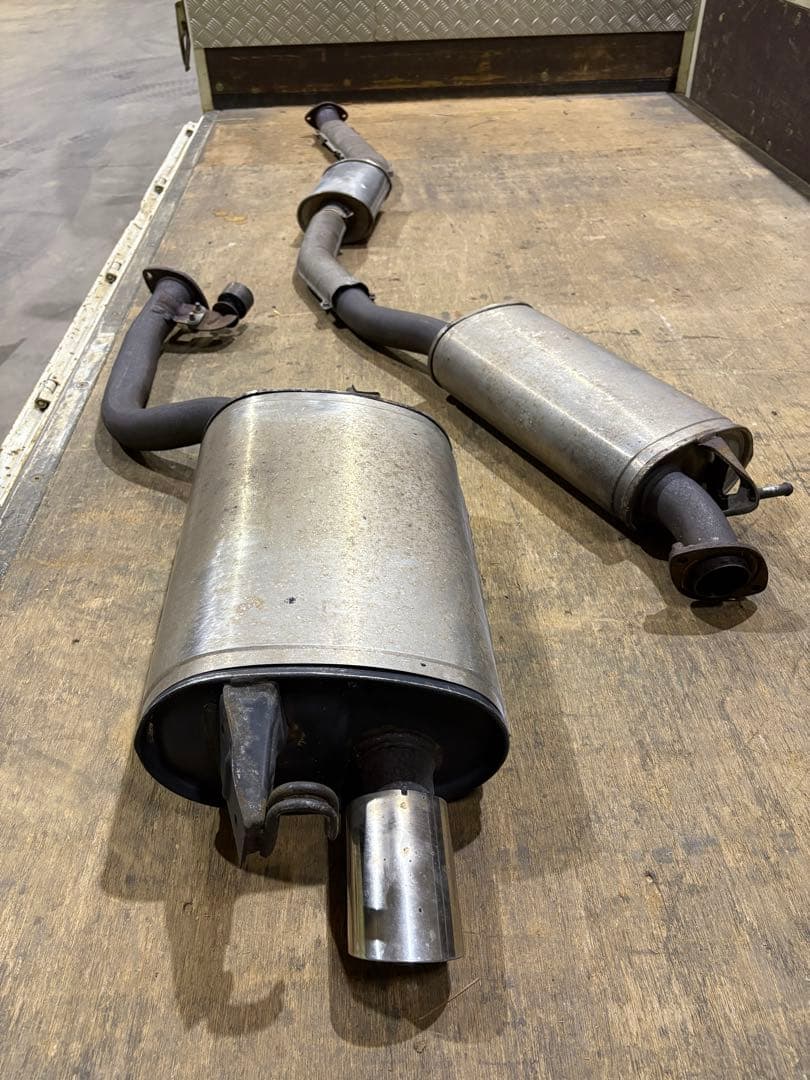 JZX100 ツアラーV後期 純正マフラー 車検用