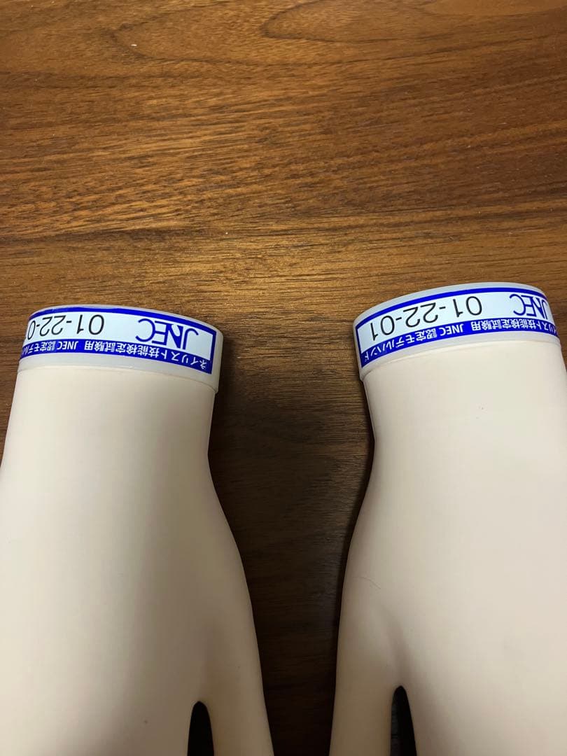 骨折なし【ネイリスト技能検定試験用JNEC認定モデルハンド】STモデルハンド