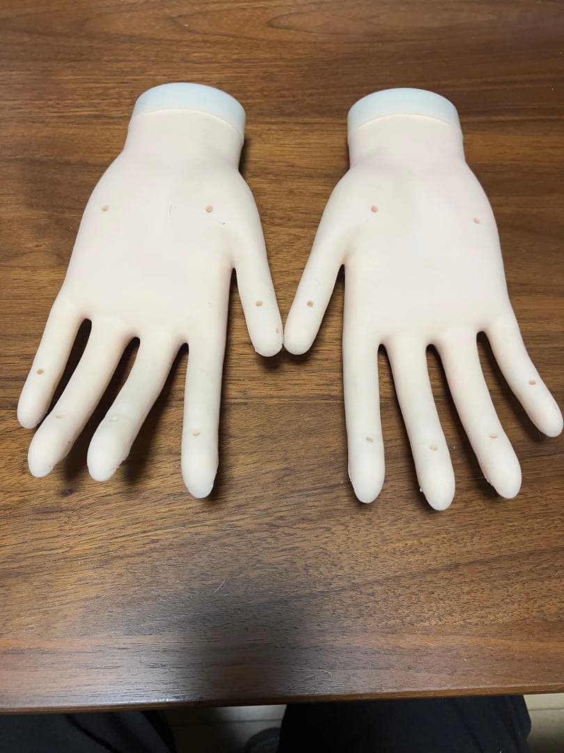 骨折なし【ネイリスト技能検定試験用JNEC認定モデルハンド】STモデルハンド