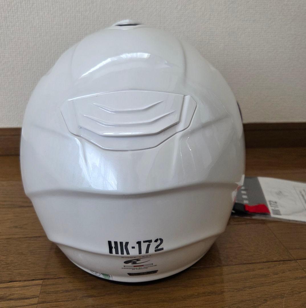 KOMINE HK-172 FL FRP ジェットヘルメット　パールホワイト