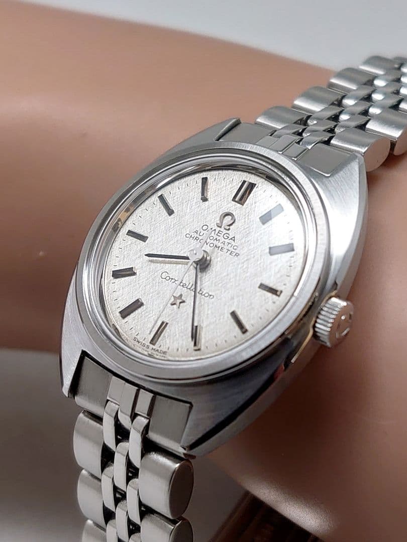 OH済 1968年製 オメガ コンステレーション 自動巻き レディース 極上品