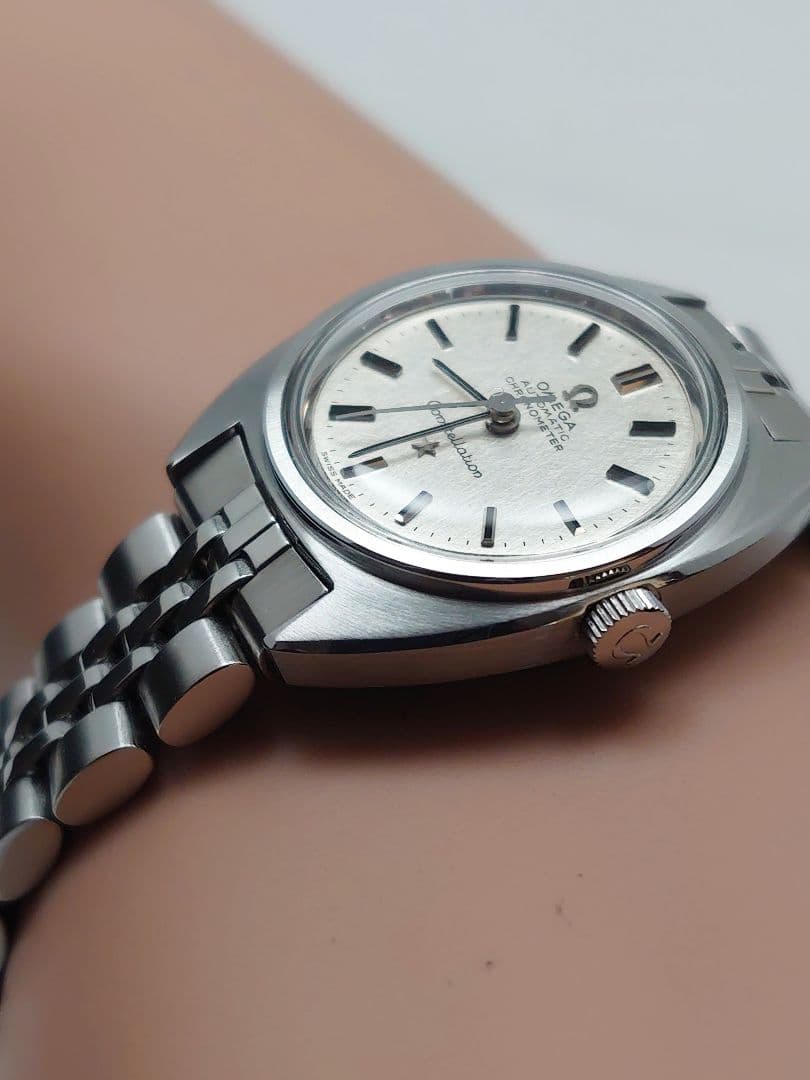 OH済 1968年製 オメガ コンステレーション 自動巻き レディース 極上品