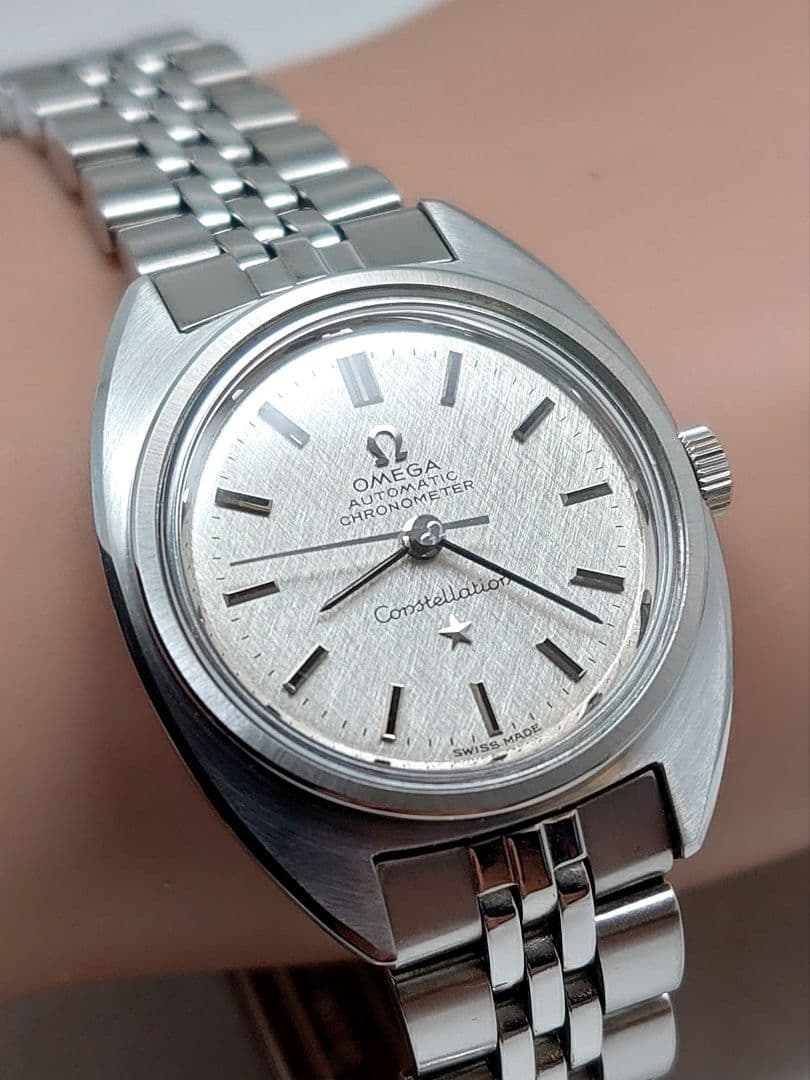 OH済 1968年製 オメガ コンステレーション 自動巻き レディース 極上品