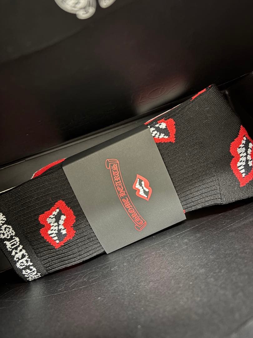 【新品未使用】クロムハーツ、マッティコラボ、赤白黒