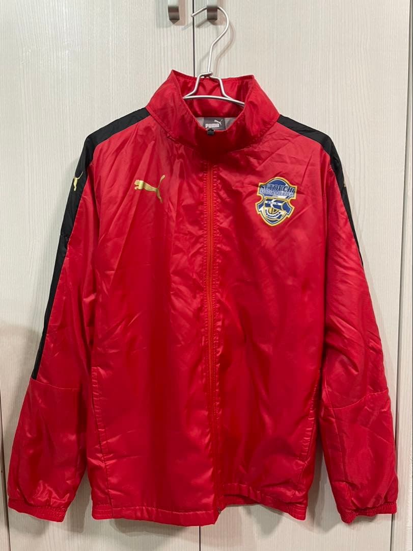 瀬戸内高校サッカー部 PUMA 赤 ピステ Mサイズ