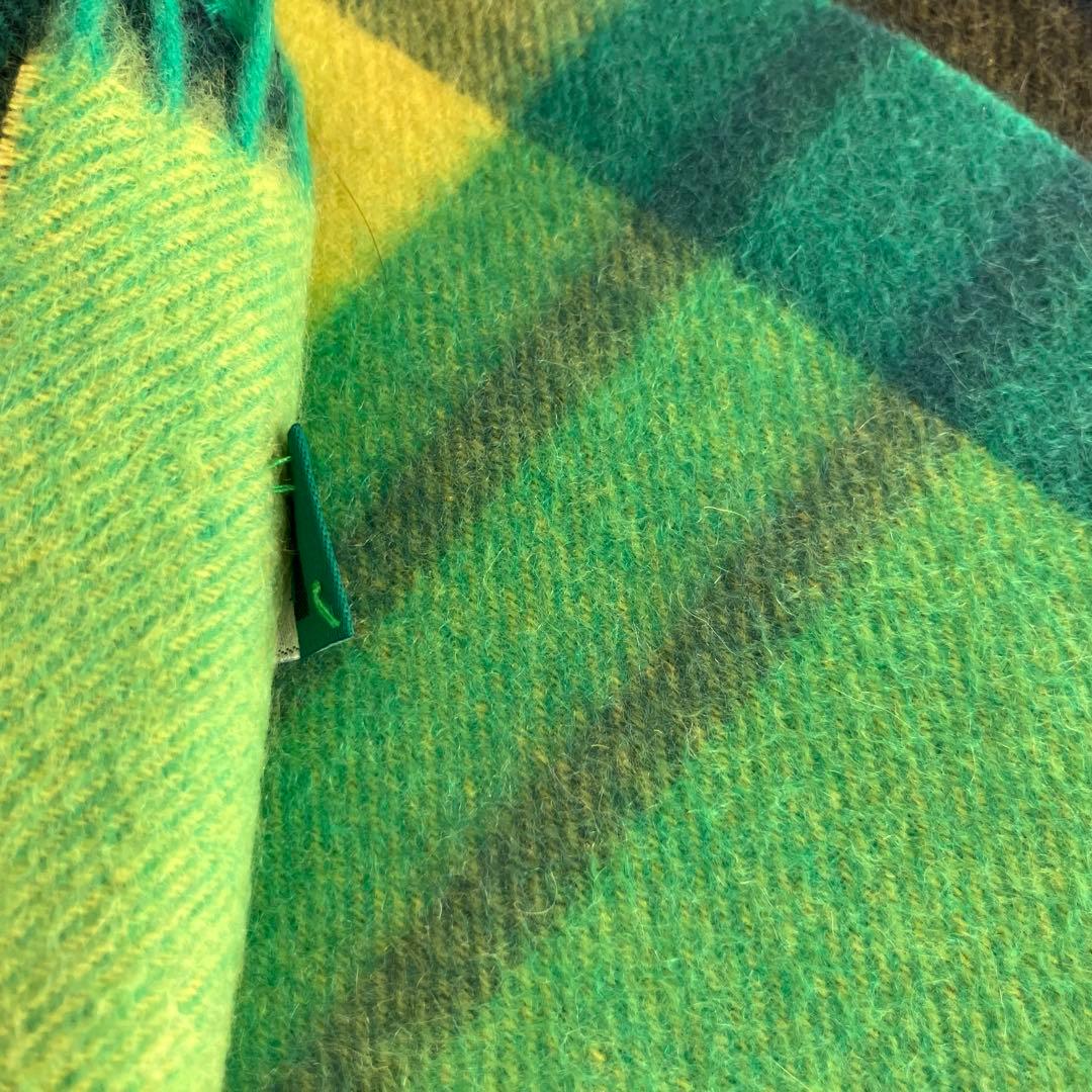 23区　カシミヤチェックマフラー