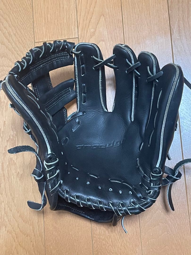 SSKプロエッジ軟式野球グローブ 黒 内野手用