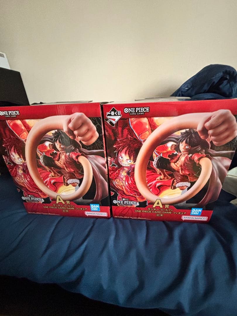 ワンピース一番くじA賞ルフィフィギュア2個セット