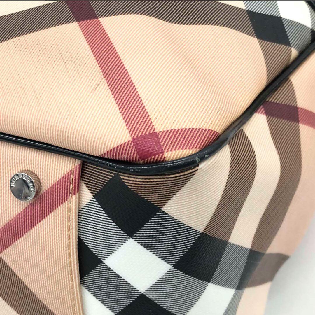 【美品】専用BURBERRY バーバリー　トートバッグ　ノバチェック　PVC