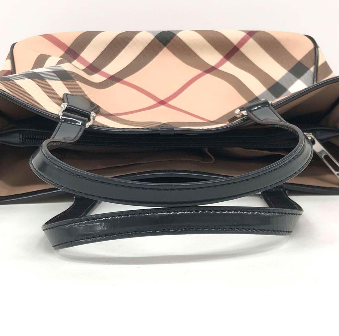 【美品】専用BURBERRY バーバリー　トートバッグ　ノバチェック　PVC