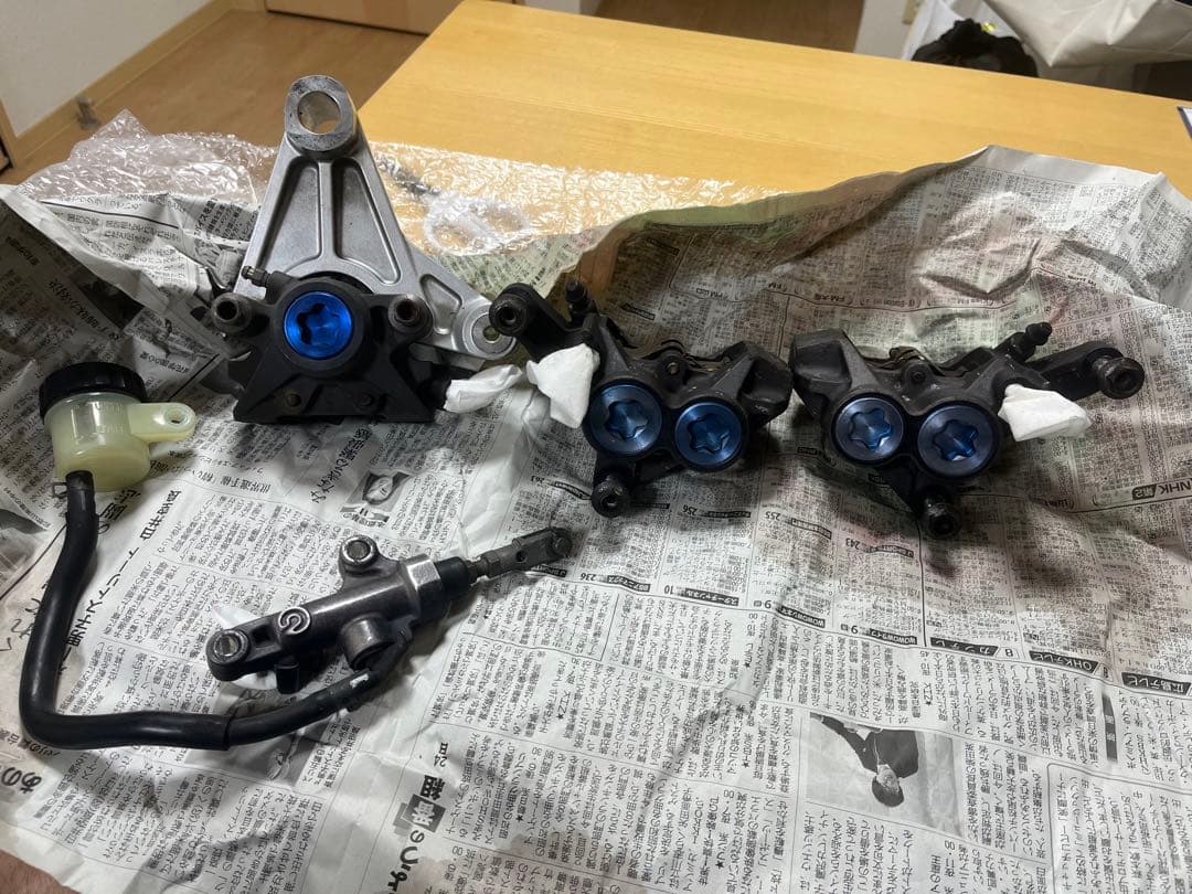 （xjr400）住友MOSキャリパー