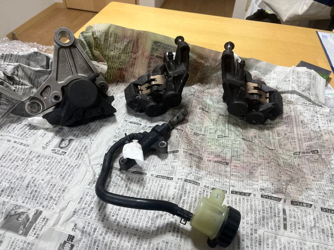 （xjr400）住友MOSキャリパー