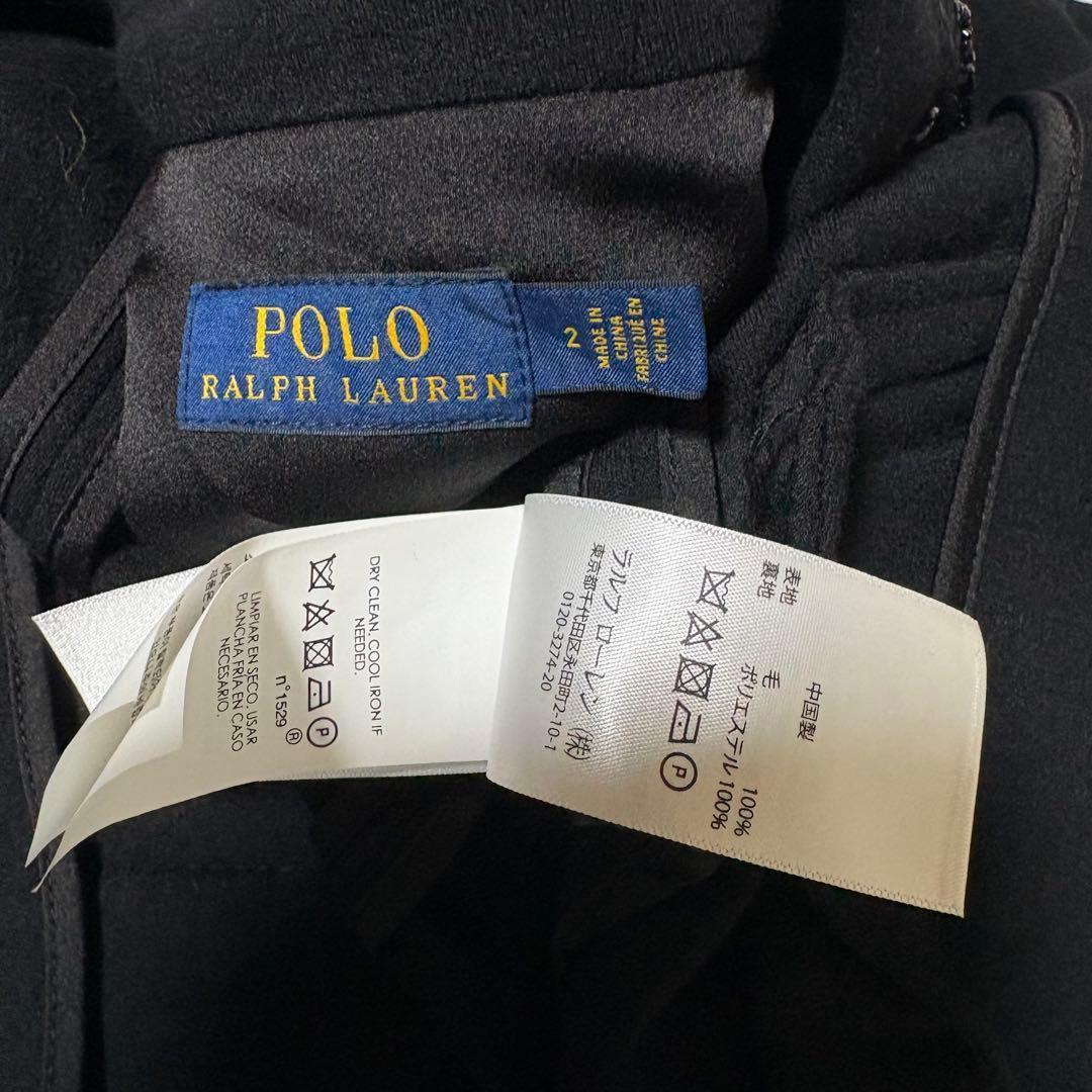 ポロ ラルフローレン★ウール100 パスマントリーコード刺繍　ビーズ ジャケット