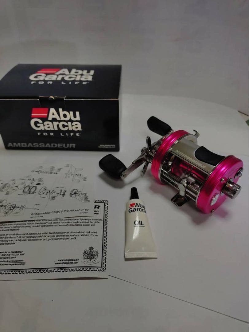 え*よ様 Abu Garcia 6500CS Pro Rocket Pink ベ
