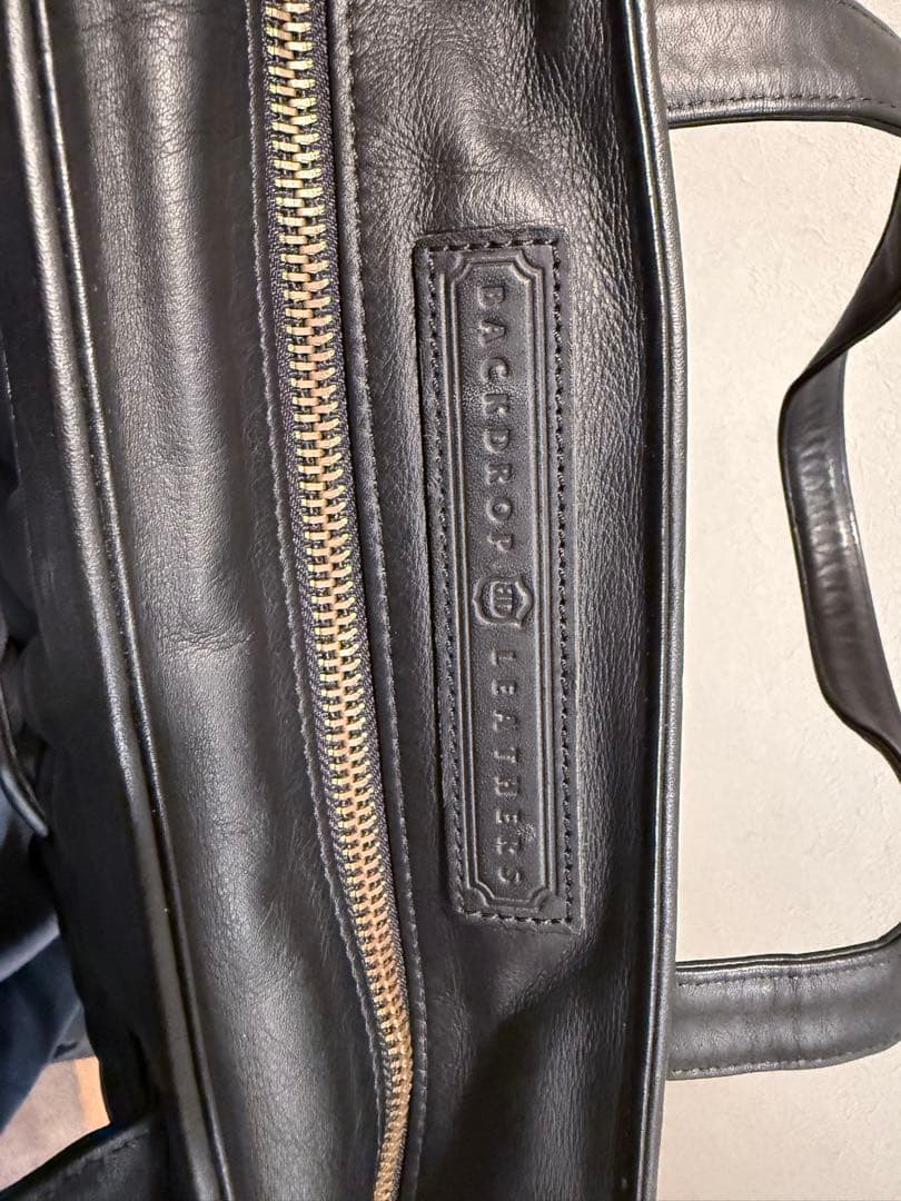 【レア物】BACKDROP Leathers レザートートバッグ