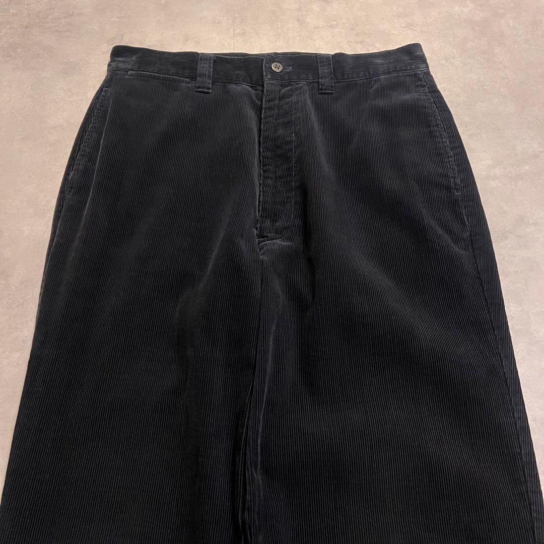 パンツ Ralph Lauren 90s BLACK corduroy pants