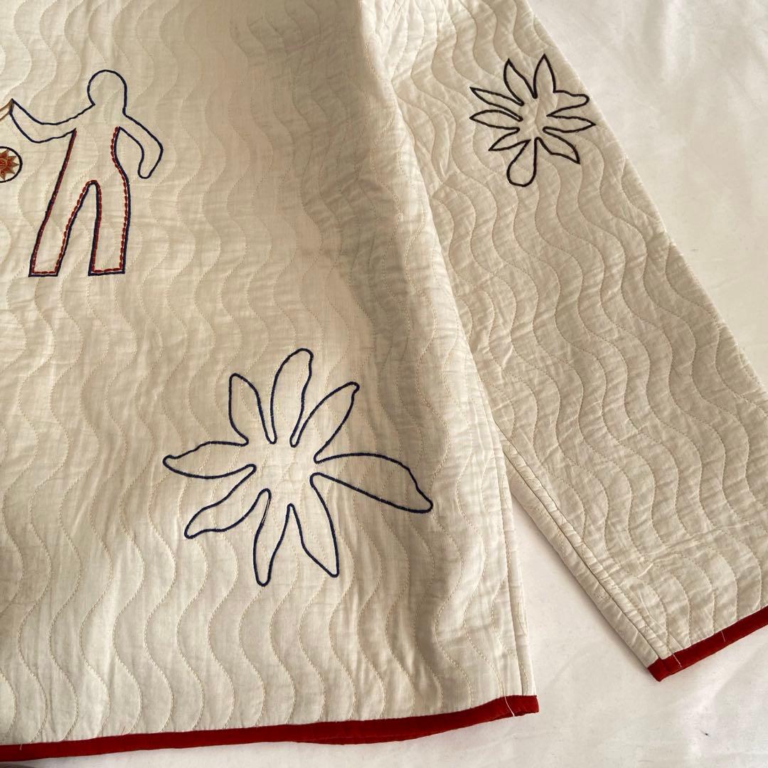 完売品✨ZARA ザラ 刺繍 フォークロア キルティング ジャケット 羽織り