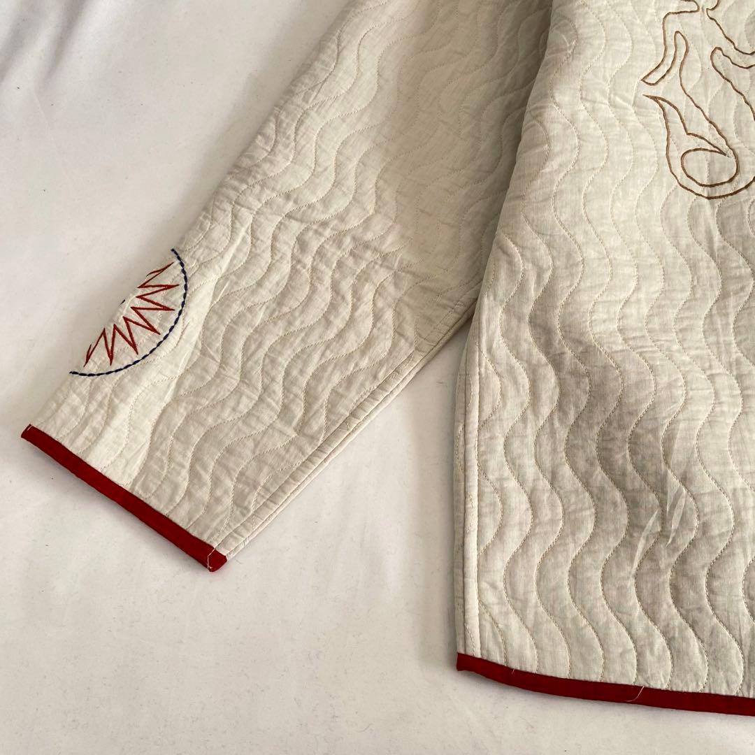 完売品✨ZARA ザラ 刺繍 フォークロア キルティング ジャケット 羽織り