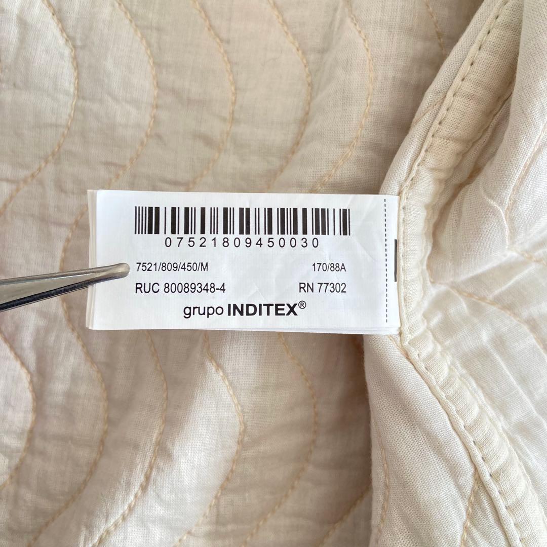 完売品✨ZARA ザラ 刺繍 フォークロア キルティング ジャケット 羽織り