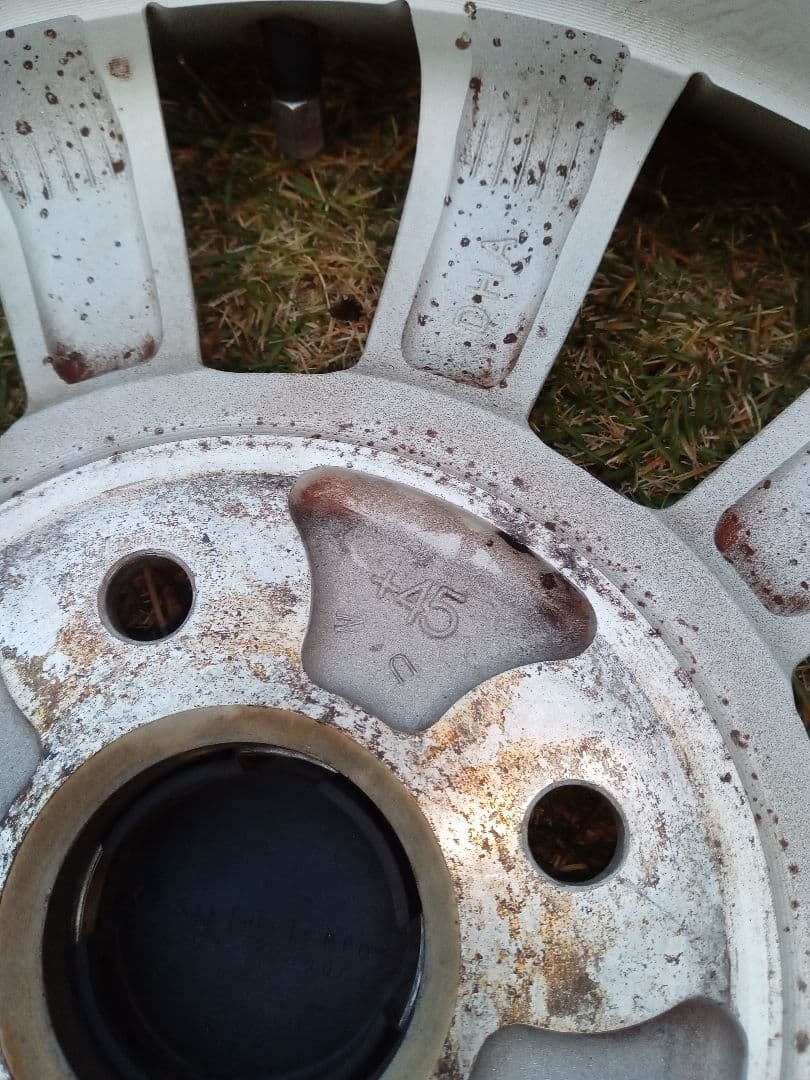 【純正】スズキ　ラパンHE21S　13インチ アルミホイール