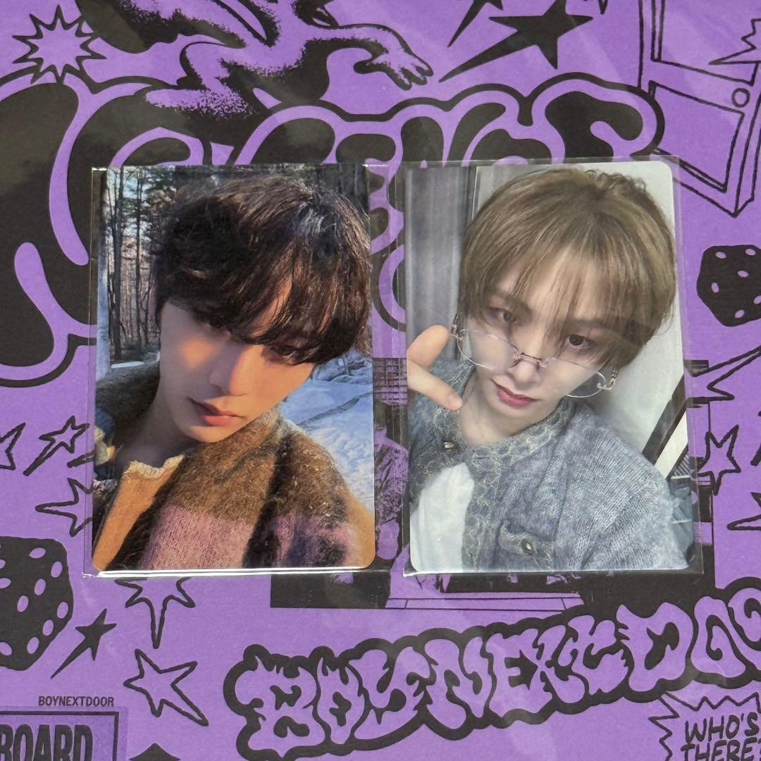 BOYNEXTDOOR NOGENRE 当選トレカ ラキドロ オヌルマン テサン