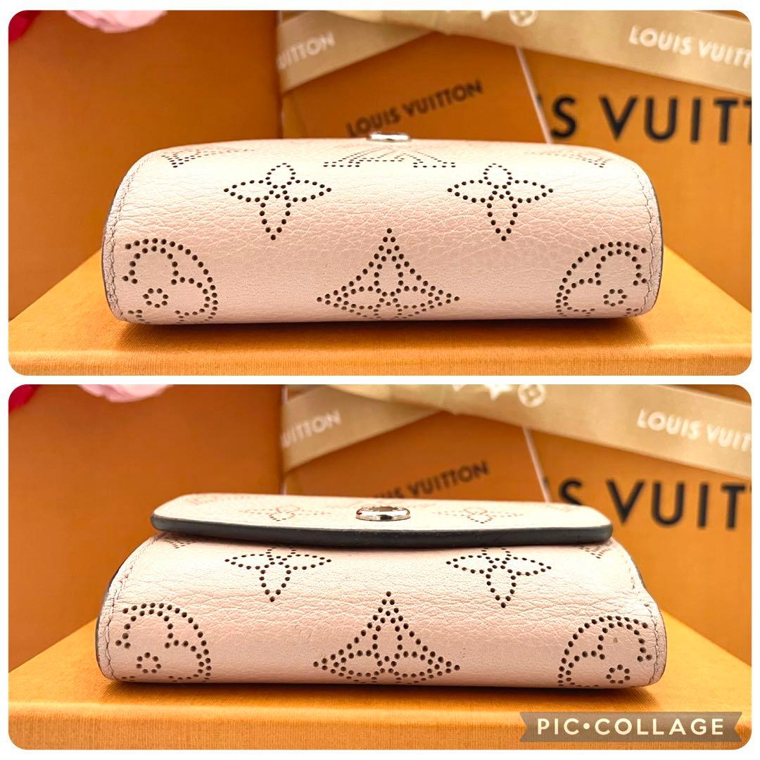 ルイヴィトン マヒナ ポルトフォイユ イリスXS マグノリア 三つ折り