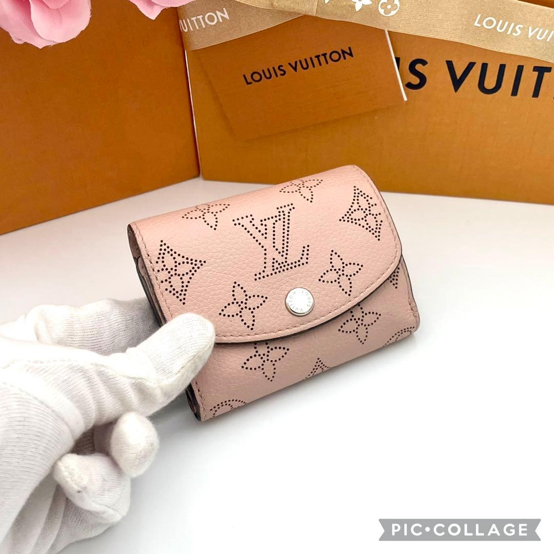 ルイヴィトン マヒナ ポルトフォイユ イリスXS マグノリア 三つ折り