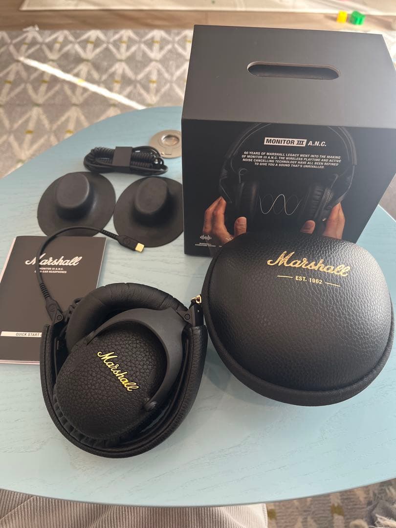 Marshall Monitor III A.N.C. ヘッドホン　ブラック