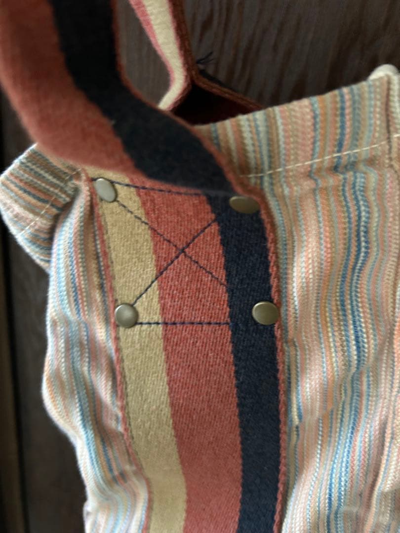 kapital/トートバッグ/キャピタル/ストライプトートバッグ/ビックトート