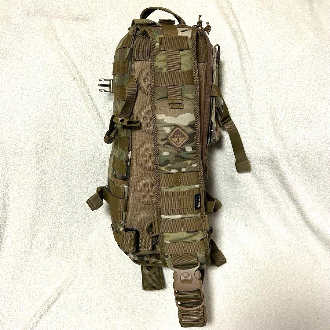 【極美品】HAZARD4 ハザード4 Plan b マルチカム スリングバッグ