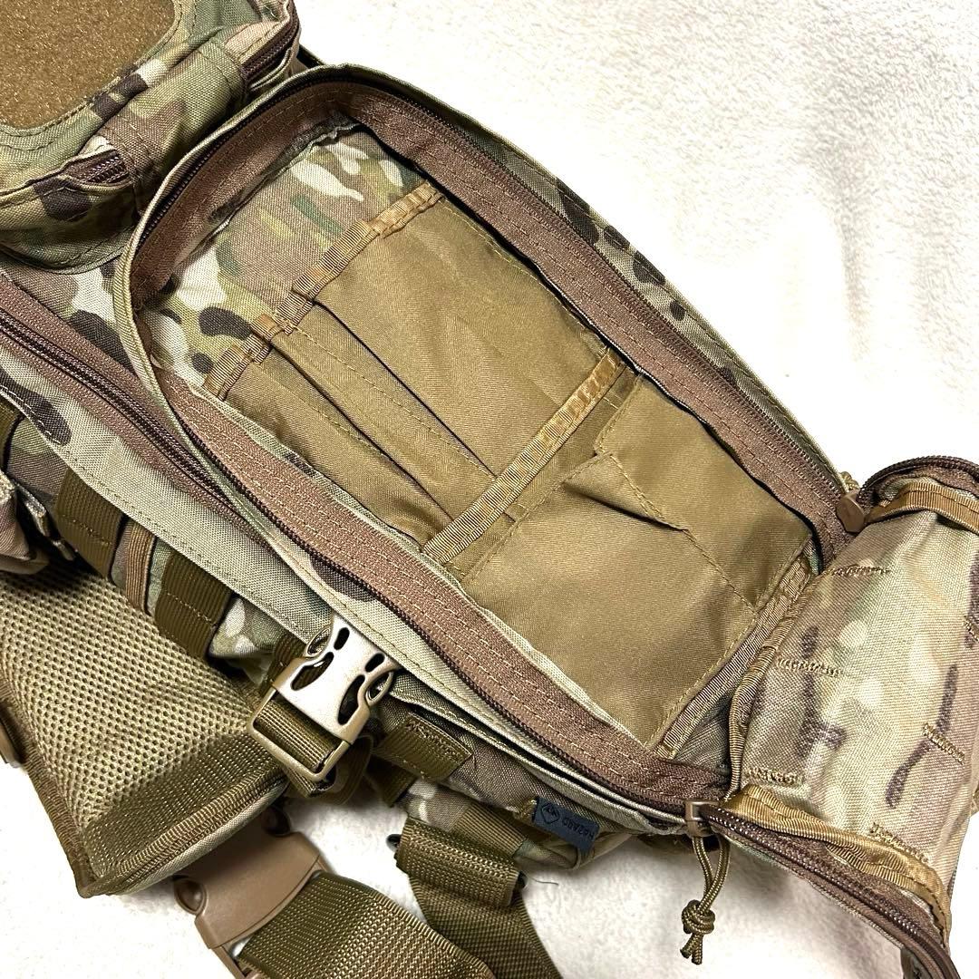 【極美品】HAZARD4 ハザード4 Plan b マルチカム スリングバッグ