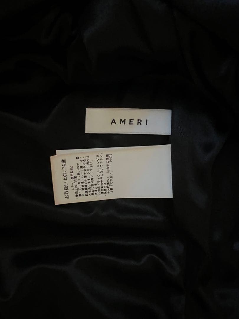 【uuu】Ameri BACK OPEN VELOUR DRESS