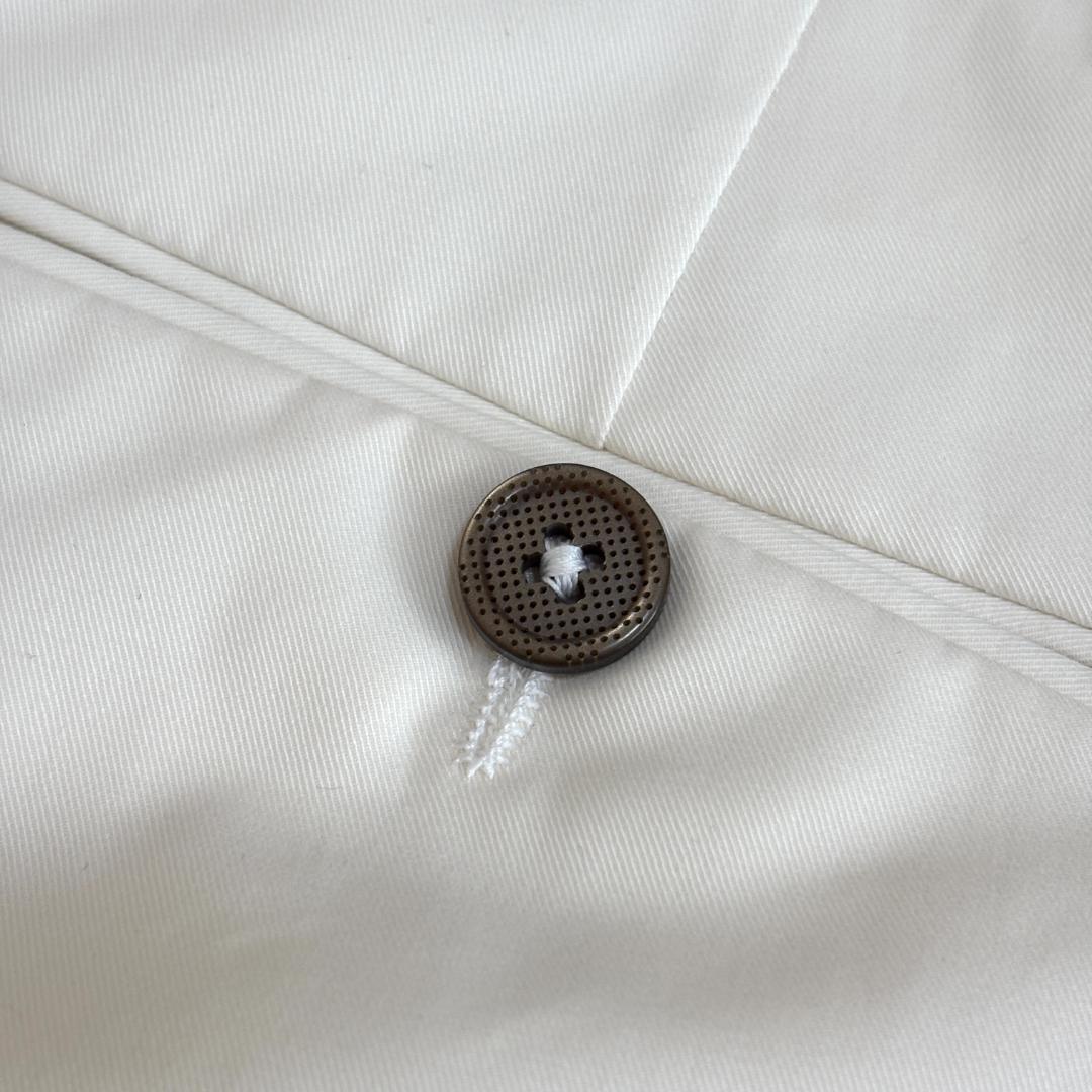 別注 ベルウィッチ スラックス dandisetan イタリア L オフホワイト