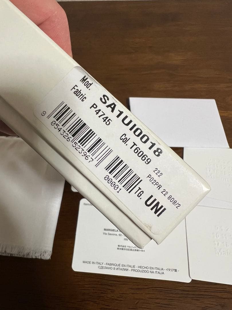 マルジェラ マネークリップ グレインレザー 希少ダークネイビー 22AW