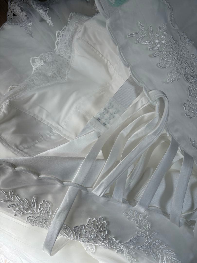 ウェディングドレス S マーメイド オフショルダー