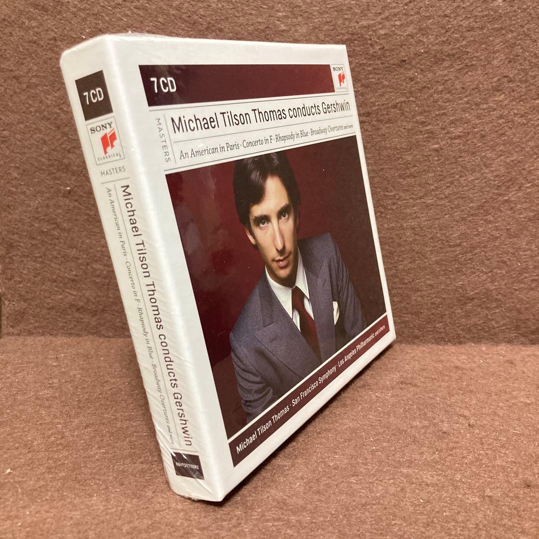 【7CD】マイケル・ティルソン・トーマス／ガーシュイン作品集 サラ・ヴォーン他
