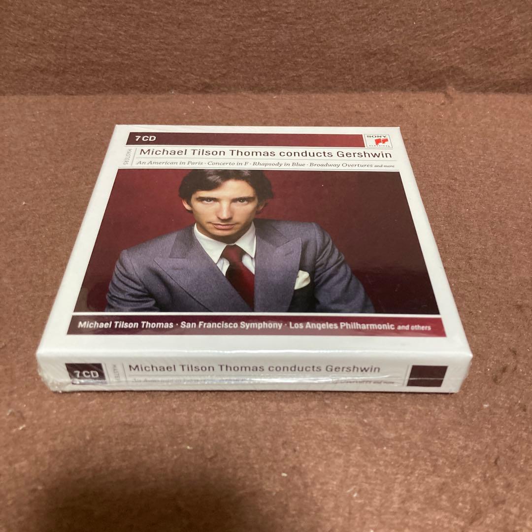 【7CD】マイケル・ティルソン・トーマス／ガーシュイン作品集 サラ・ヴォーン他