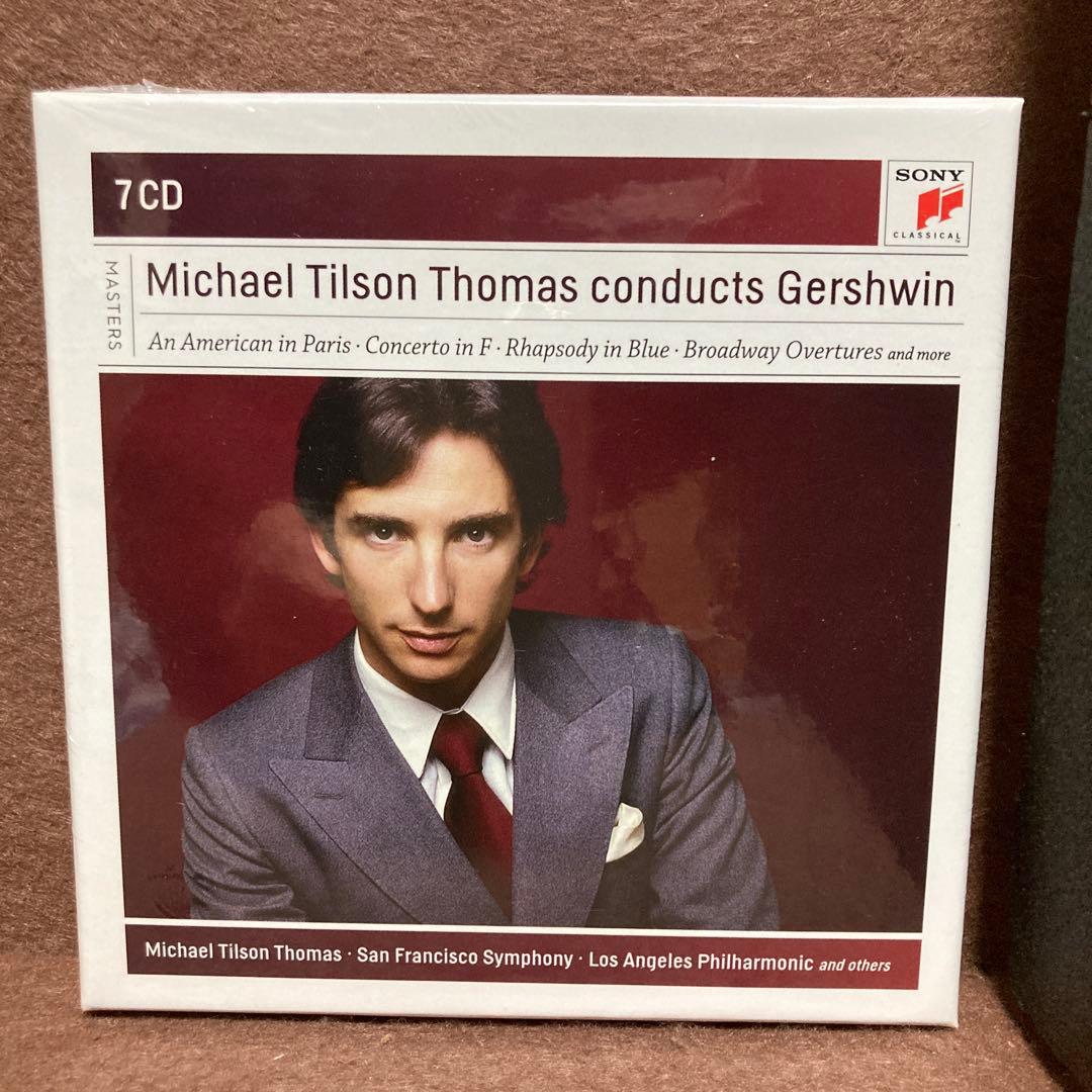 【7CD】マイケル・ティルソン・トーマス／ガーシュイン作品集 サラ・ヴォーン他