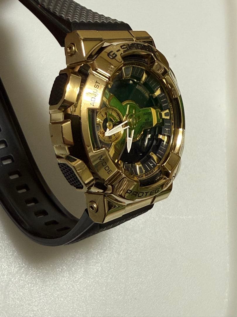 腕時計◆CASIO カシオ G-SHOCK GM-110G ゴールド