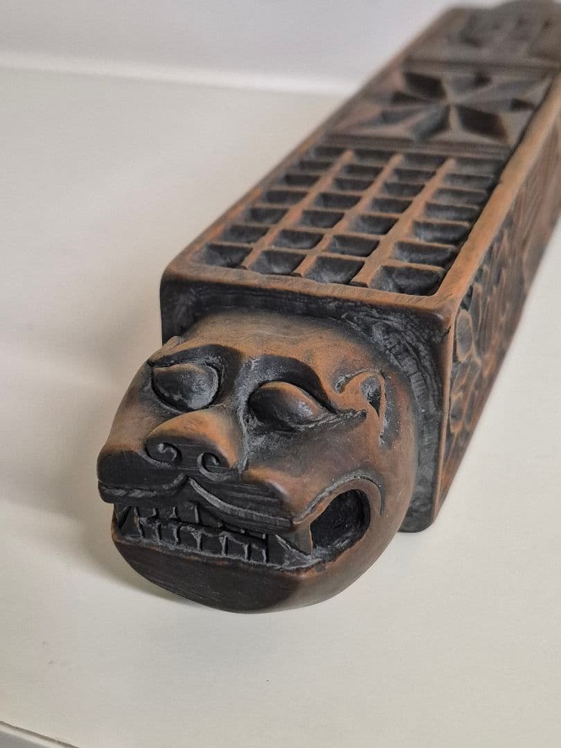 李朝　木製　トクサル　餅型　古民具