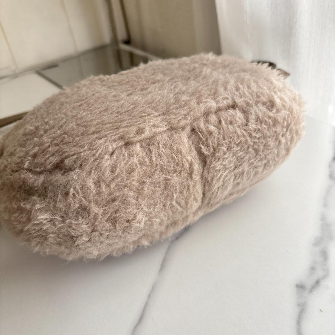 【美品】マックスマーラ テディベア ショルダーバッグ カメラバッグ ベージュ