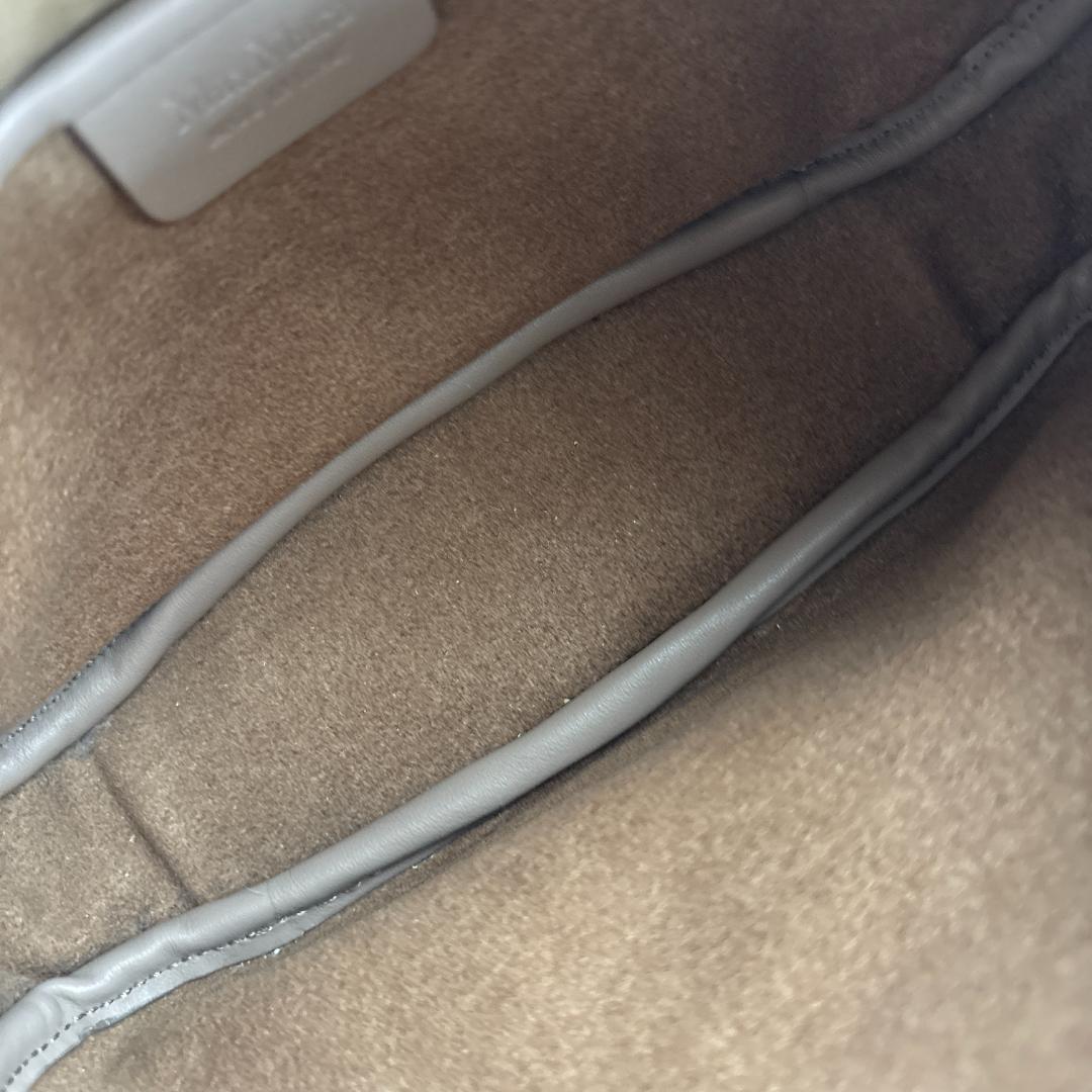 【美品】マックスマーラ テディベア ショルダーバッグ カメラバッグ ベージュ