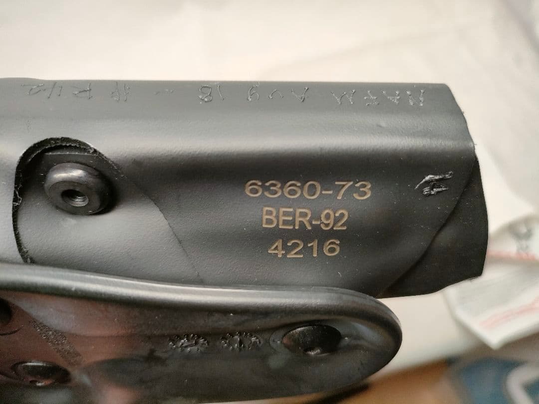 【実物】サファリランド M9 ホルスター 右利き用 Safariland 92F